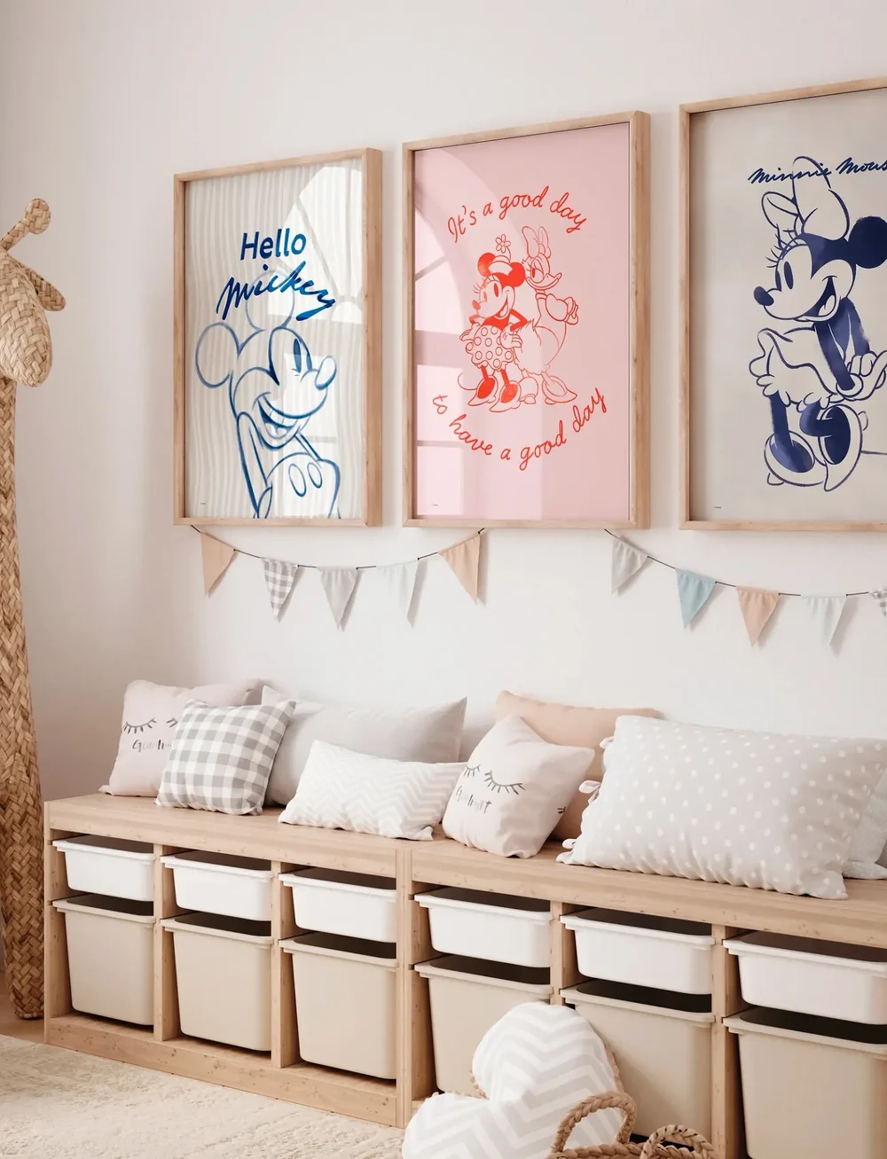 Poster & Frame - Disney - It’s a good day to have a good day - freundschaft - pink - 2