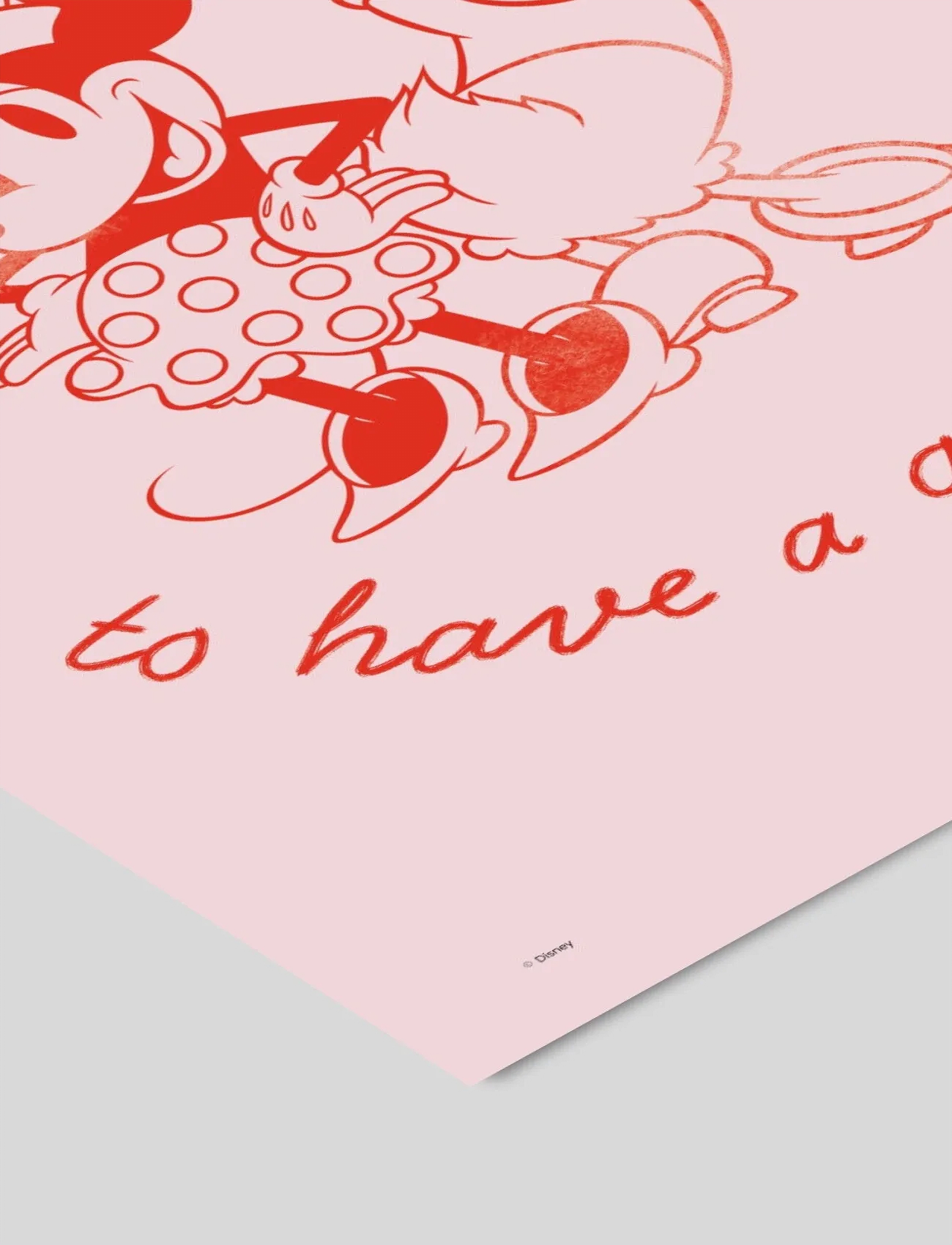 Poster & Frame - Disney - It’s a good day to have a good day - friendship - pink - 3