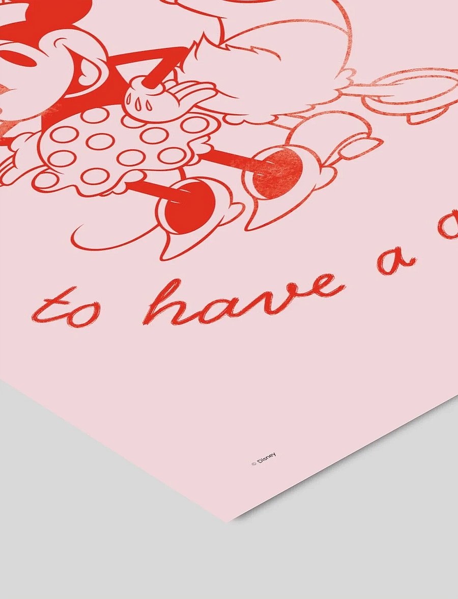 Poster & Frame - Disney - It’s a good day to have a good day - freundschaft - pink - 3