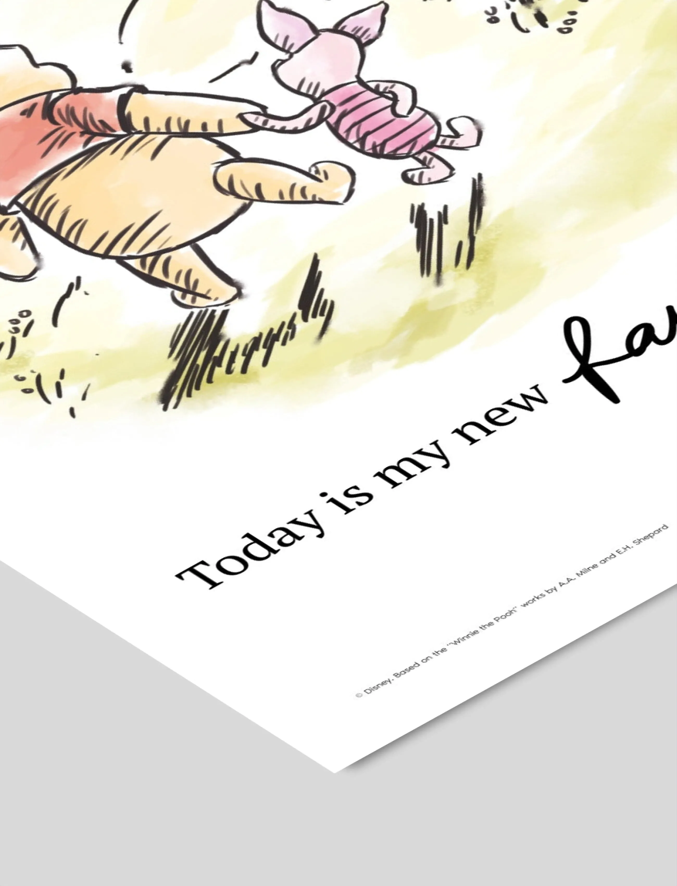 Poster & Frame - Disney - Winnie the Pooh - Friendship Sunset - tiere - multicolor - 2
