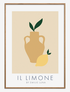 Emilie Luna - Il Limone 02, Poster & Frame