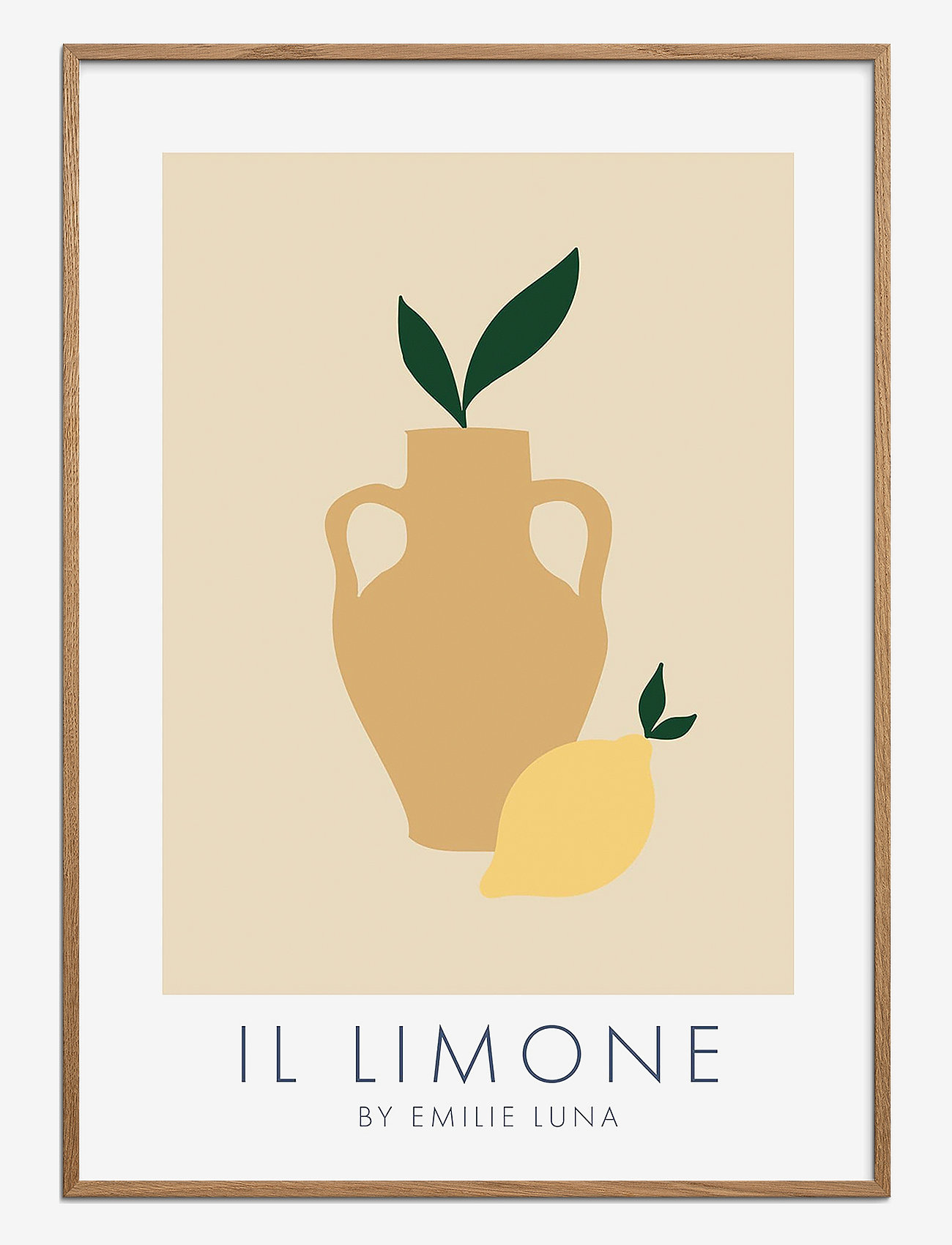 Poster & Frame - Emilie Luna - Il Limone 02 - toit - multi - 0