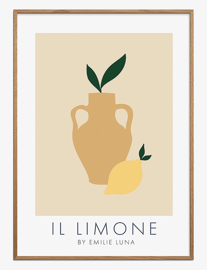 Poster & Frame - Emilie Luna - Il Limone 02 - essen - multi - 1