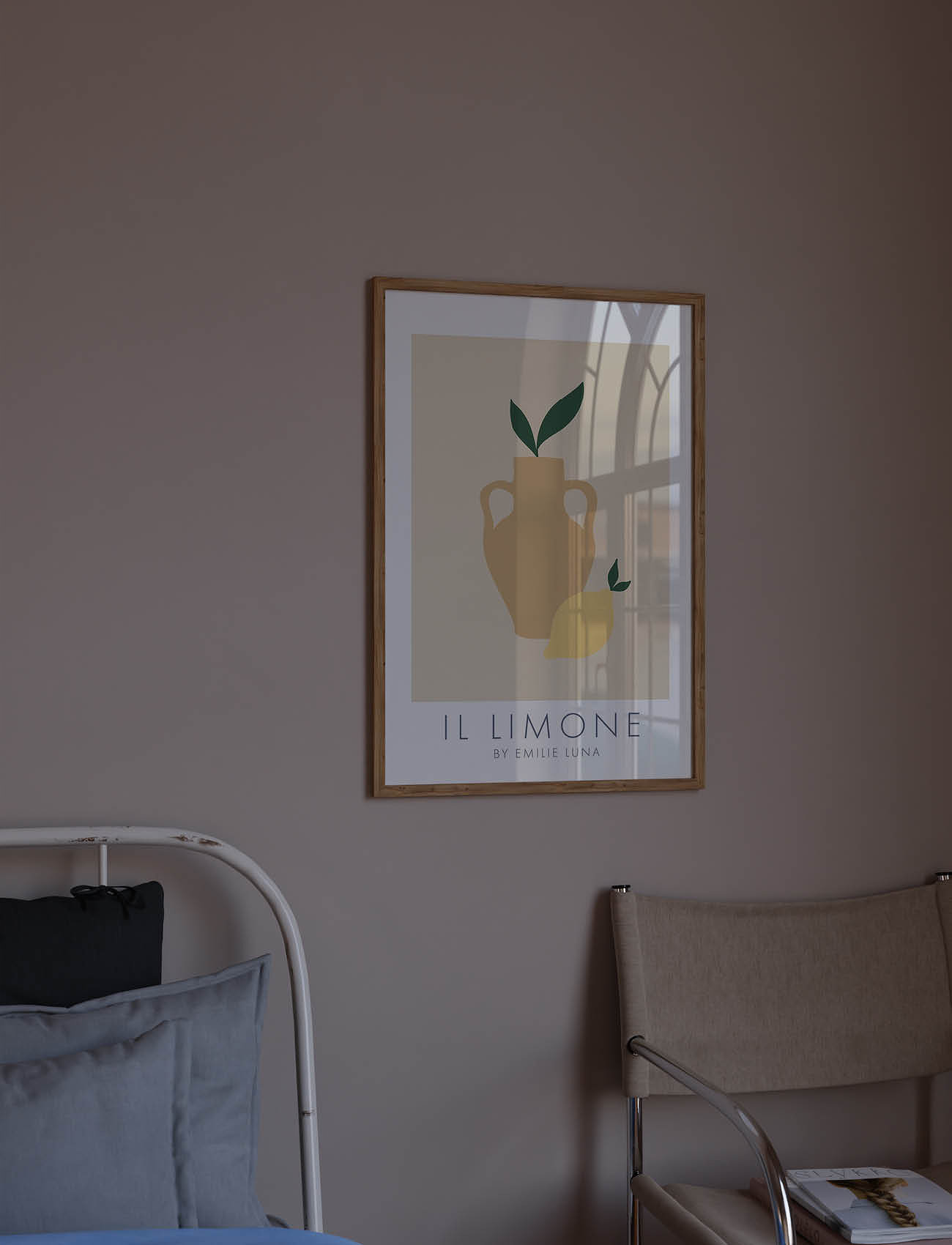 Poster & Frame - Emilie Luna - Il Limone 02 - laveste priser - multi - 1