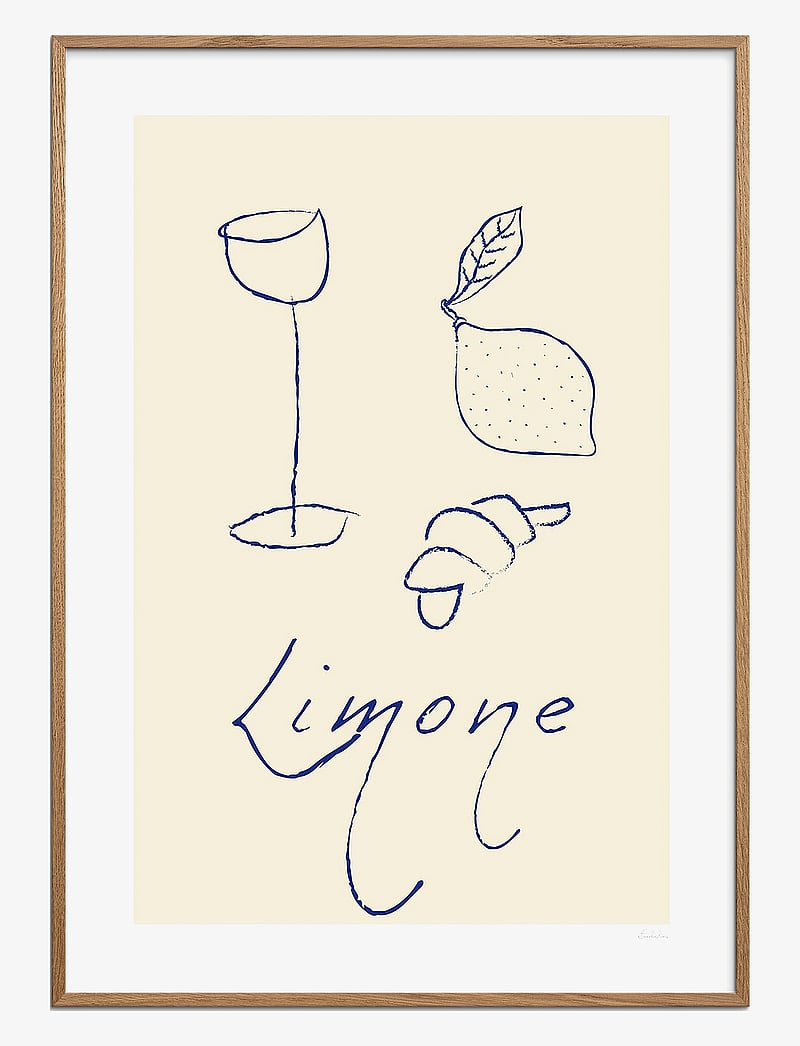 Poster & Frame - Emilie Luna - No. 24 - voedsel - multi - 1