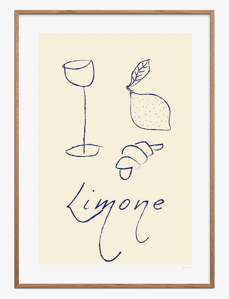 Poster & Frame - Emilie Luna - No. 24 - essen - multi - 1