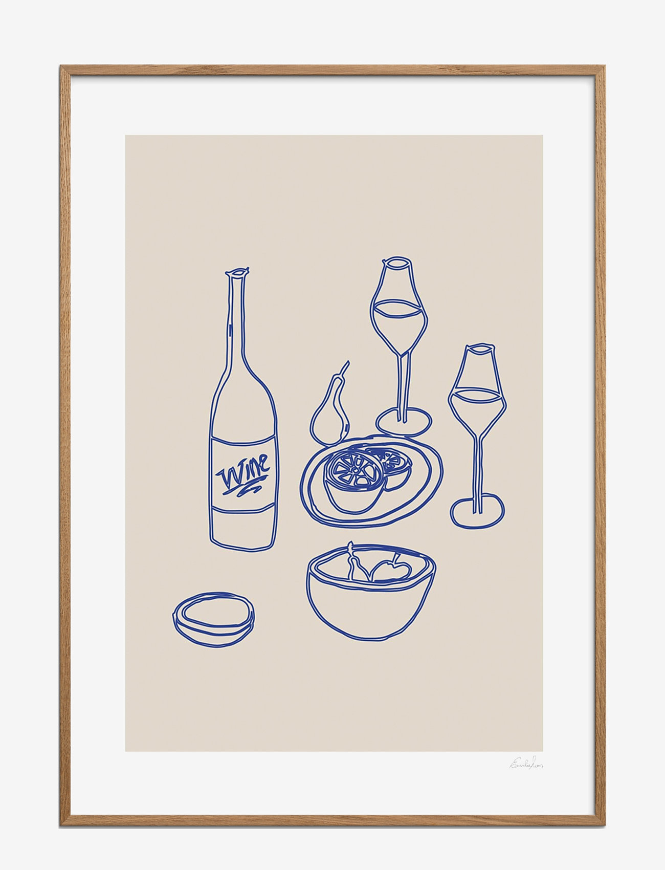 Poster & Frame - Emilie Luna - The Kitchen Collection 04 - multi - 0