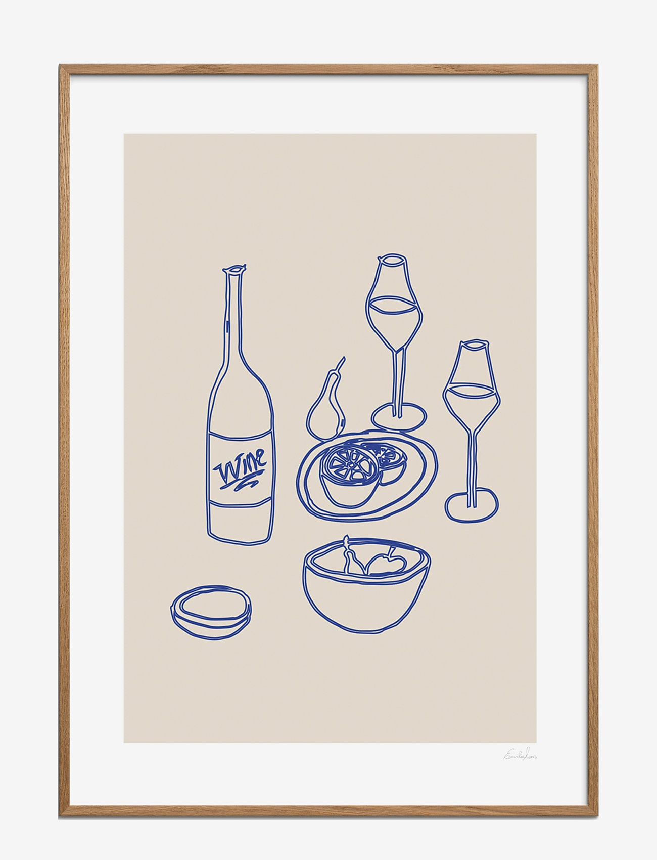 Poster & Frame - Emilie Luna - The Kitchen Collection 04 - toit - multi - 0