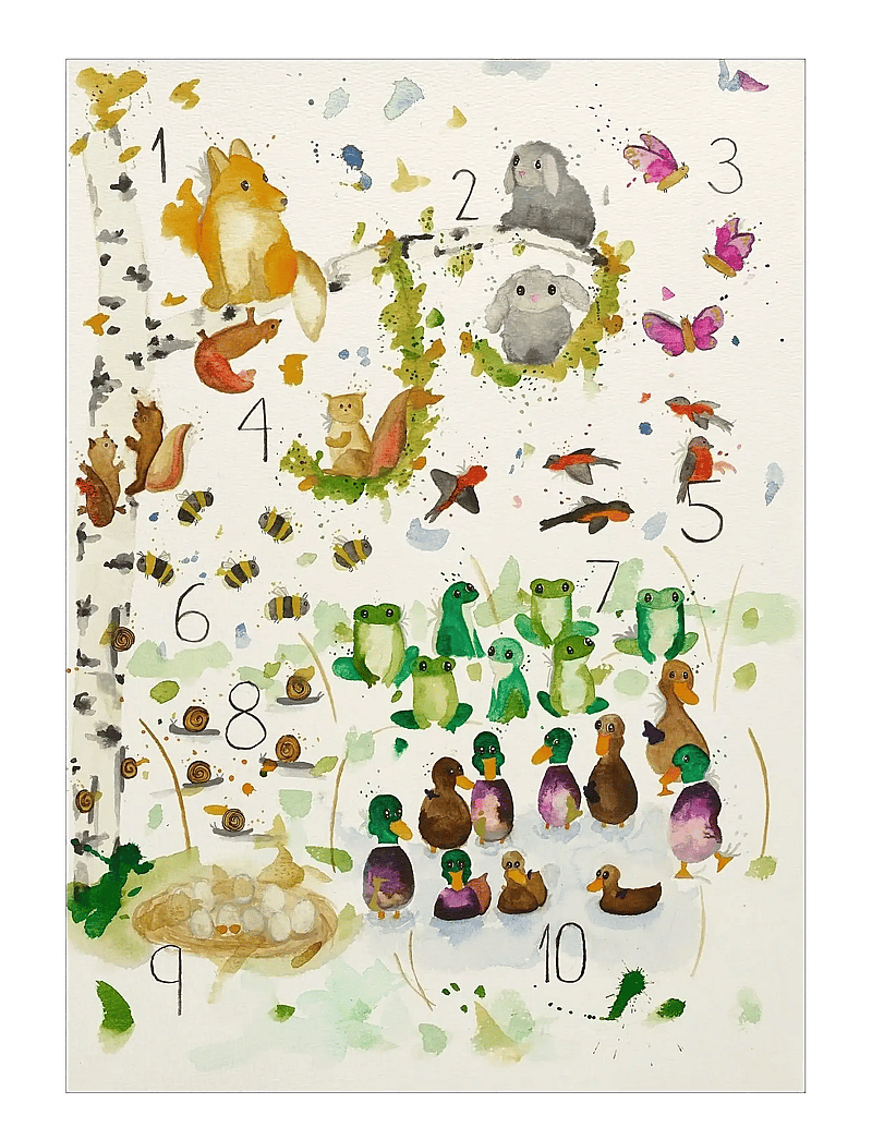 Poster Frame Et Lille Atelier Kids Tal Plakat