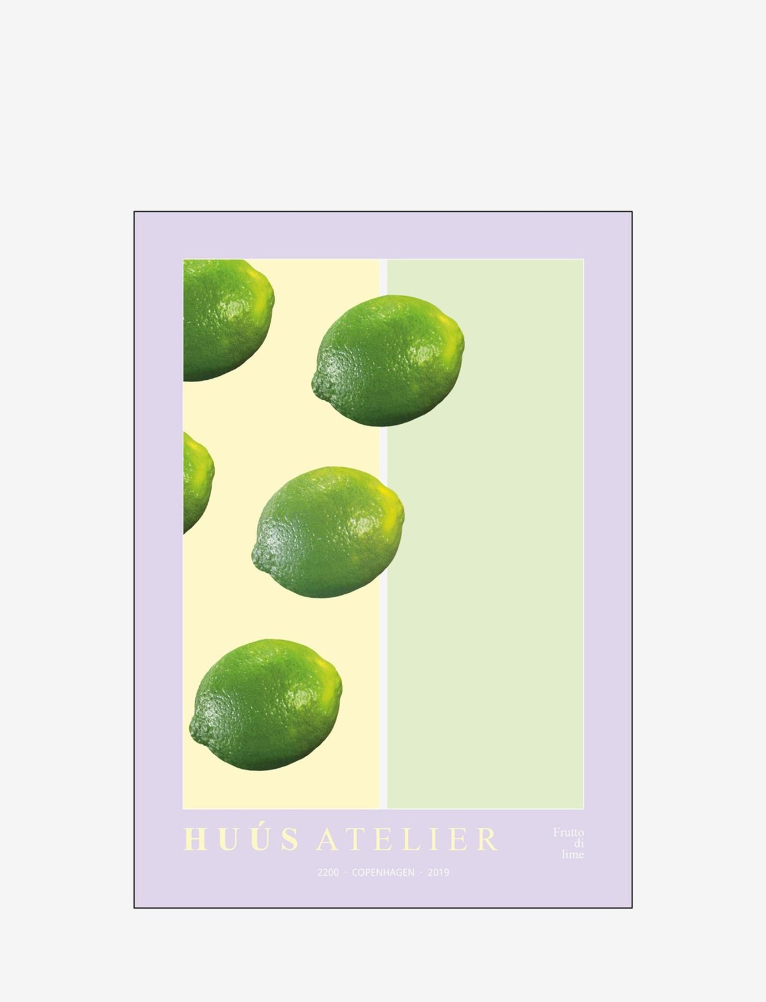 Poster & Frame Frutto-Di-Lime, Botanical, Multi/mønstret, Str: 50X70CM