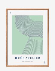Poster & Frame - linee - grafische muster - multi-colored - 0