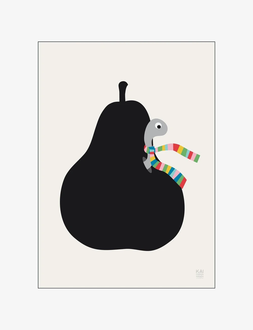 Poster & Frame - Peach - lebensmittel - multi-colored - 0