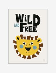Poster & Frame - Wild And Free - laagste prijzen - multi-colored - 0