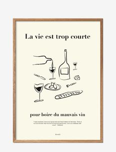 Klorofyl - Food and wine, Poster & Frame