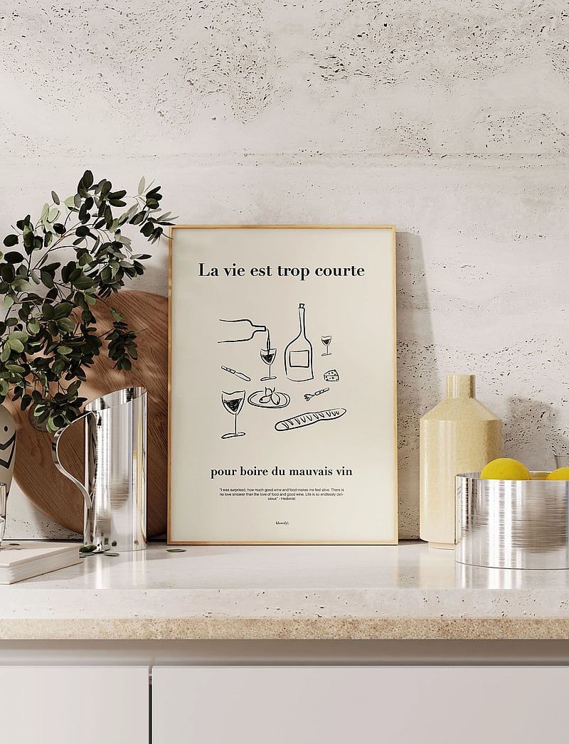 Poster & Frame - Klorofyl - Food and wine - essen - multi - 1