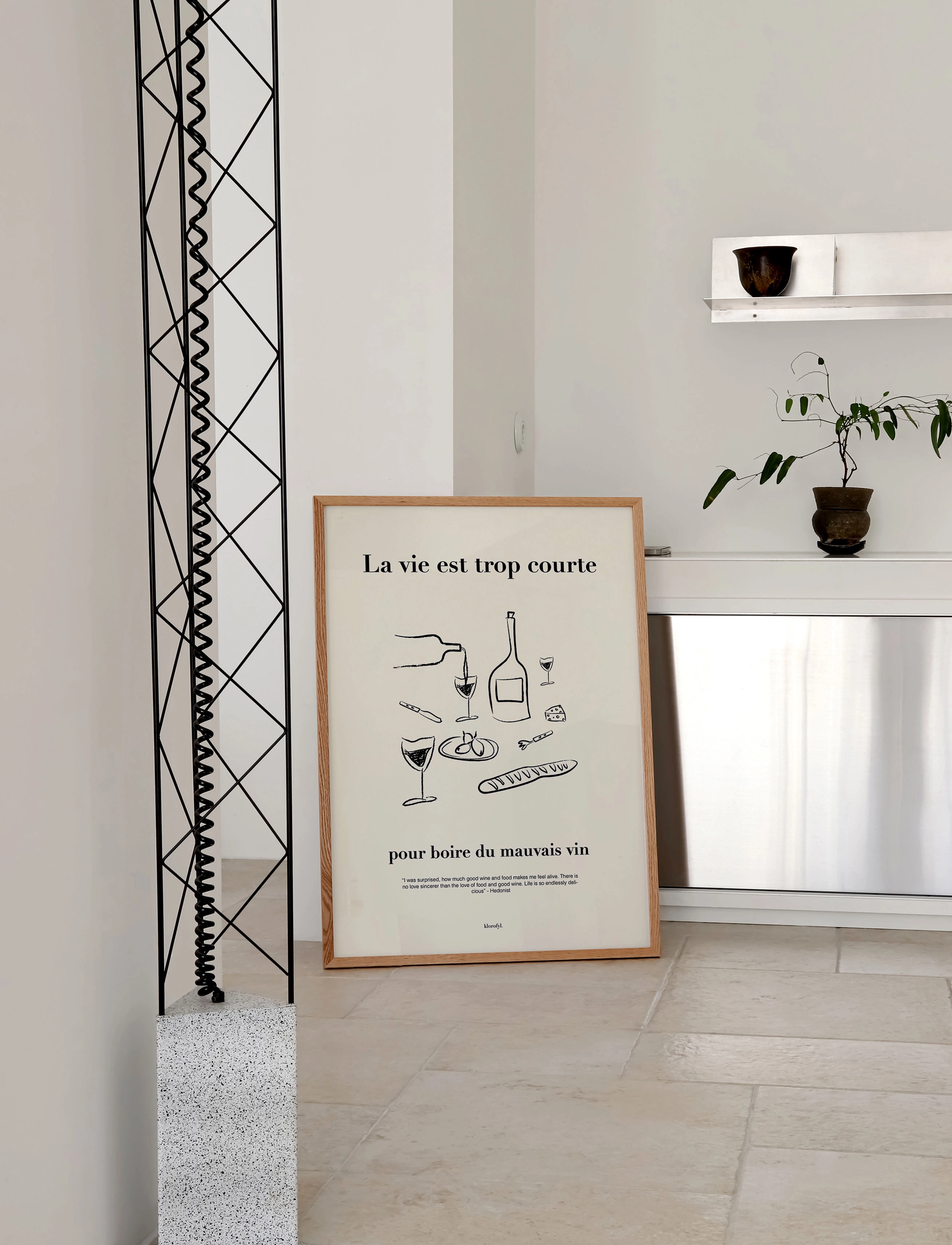 Poster & Frame - Klorofyl - Food and wine - ruoka - multi - 3