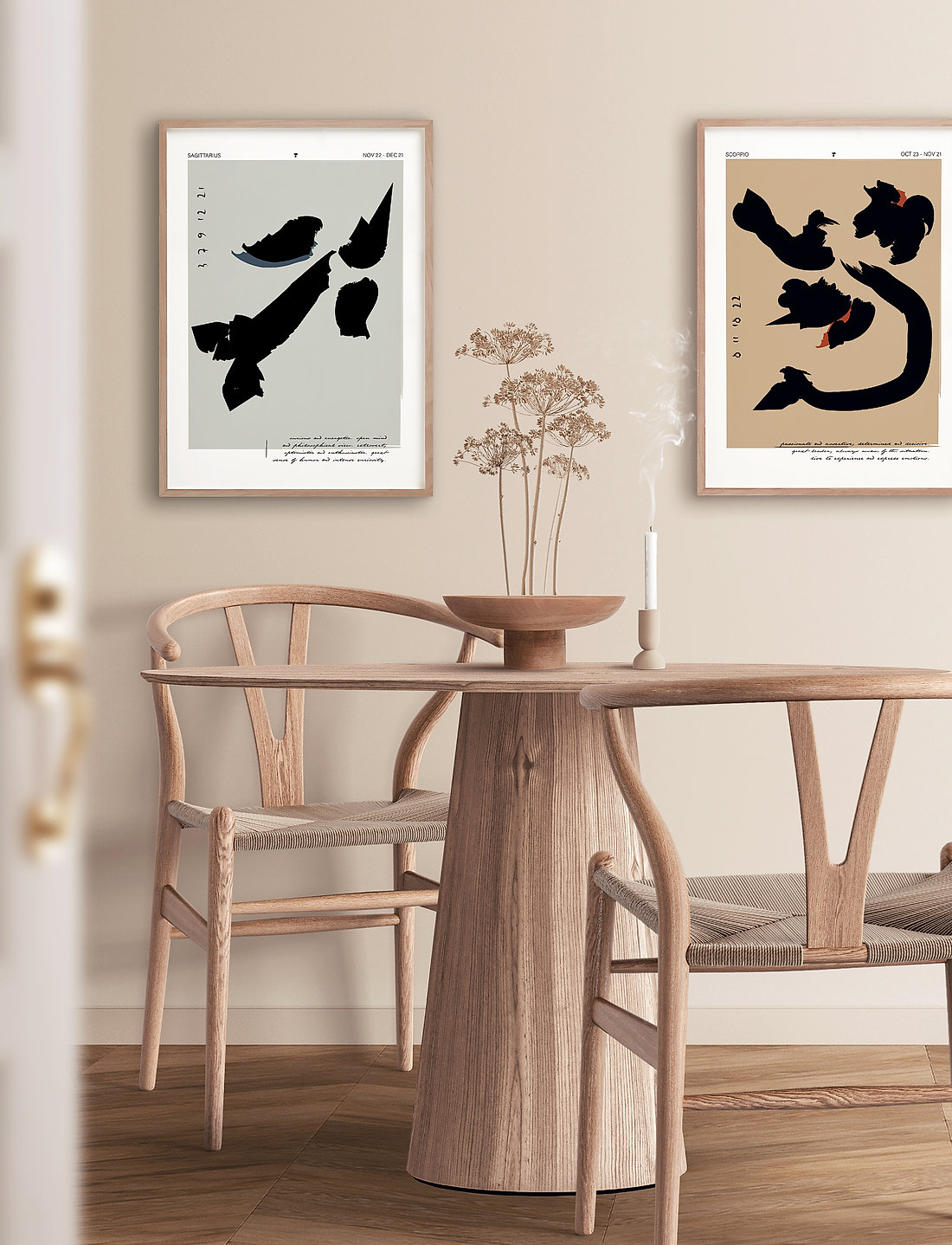 Poster & Frame - Sagittarius - grafische patronen - multi-colored - 1