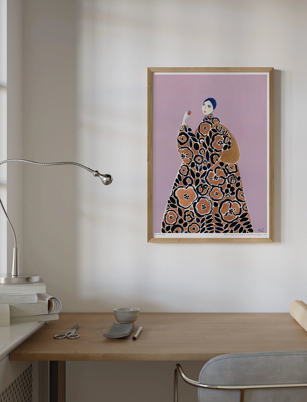 La Poire - Flower Coat - MULTI