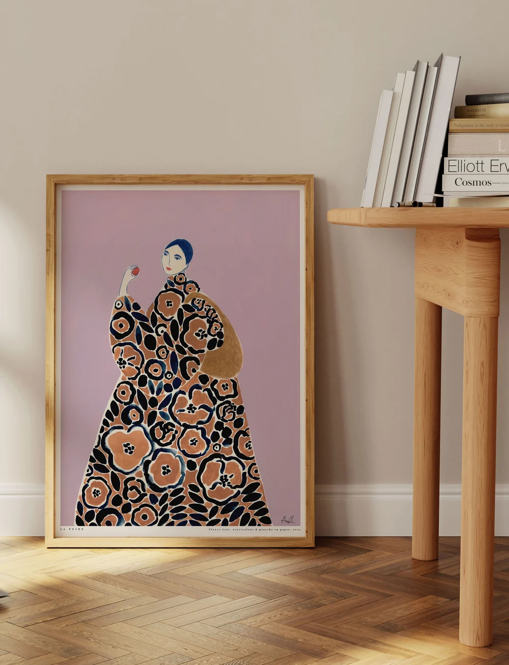 Poster & Frame - La Poire - Flower Coat - illustrationen - multi - 2