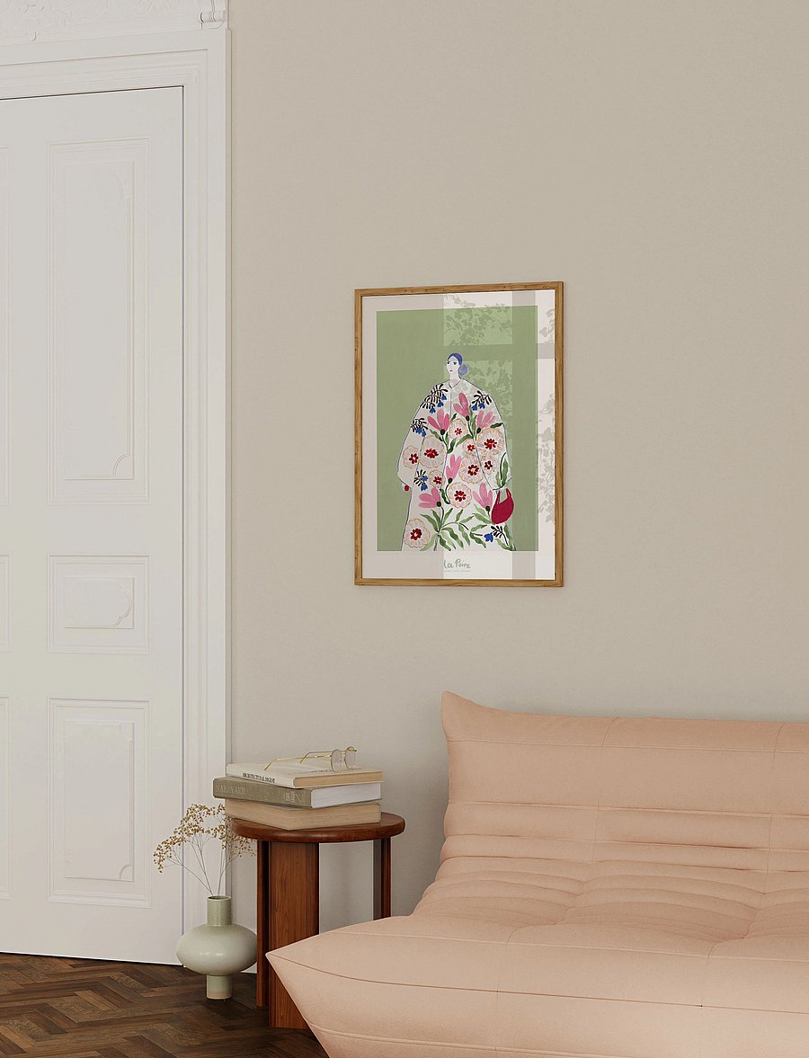 Poster & Frame - Festive Coat - illustrationen - multi - 2