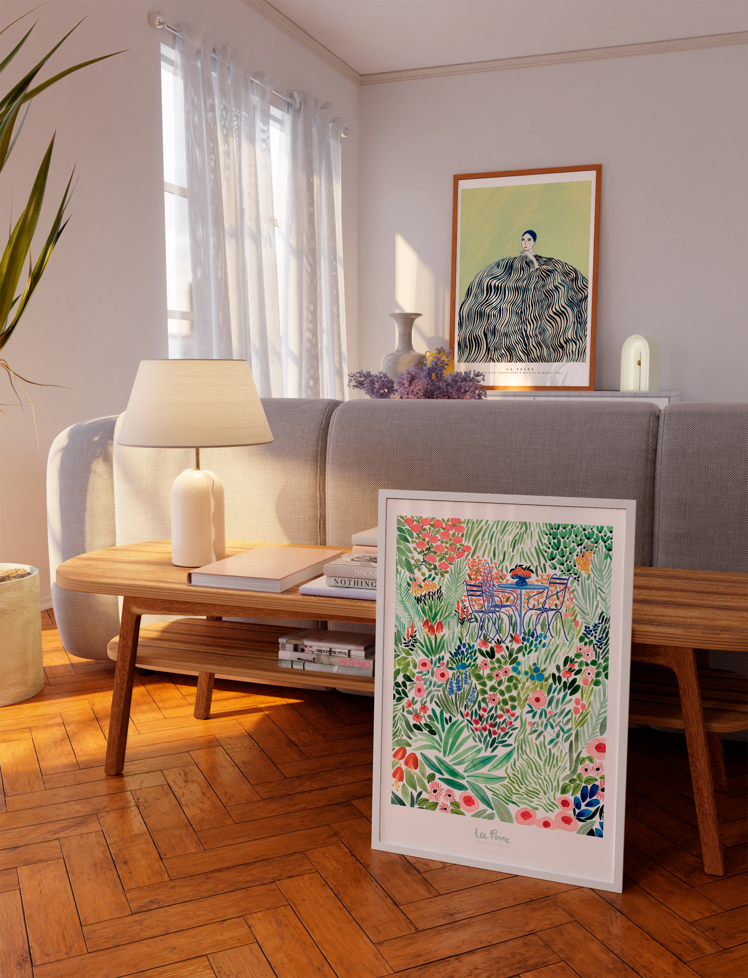 Poster & Frame - Garden - multi - 1