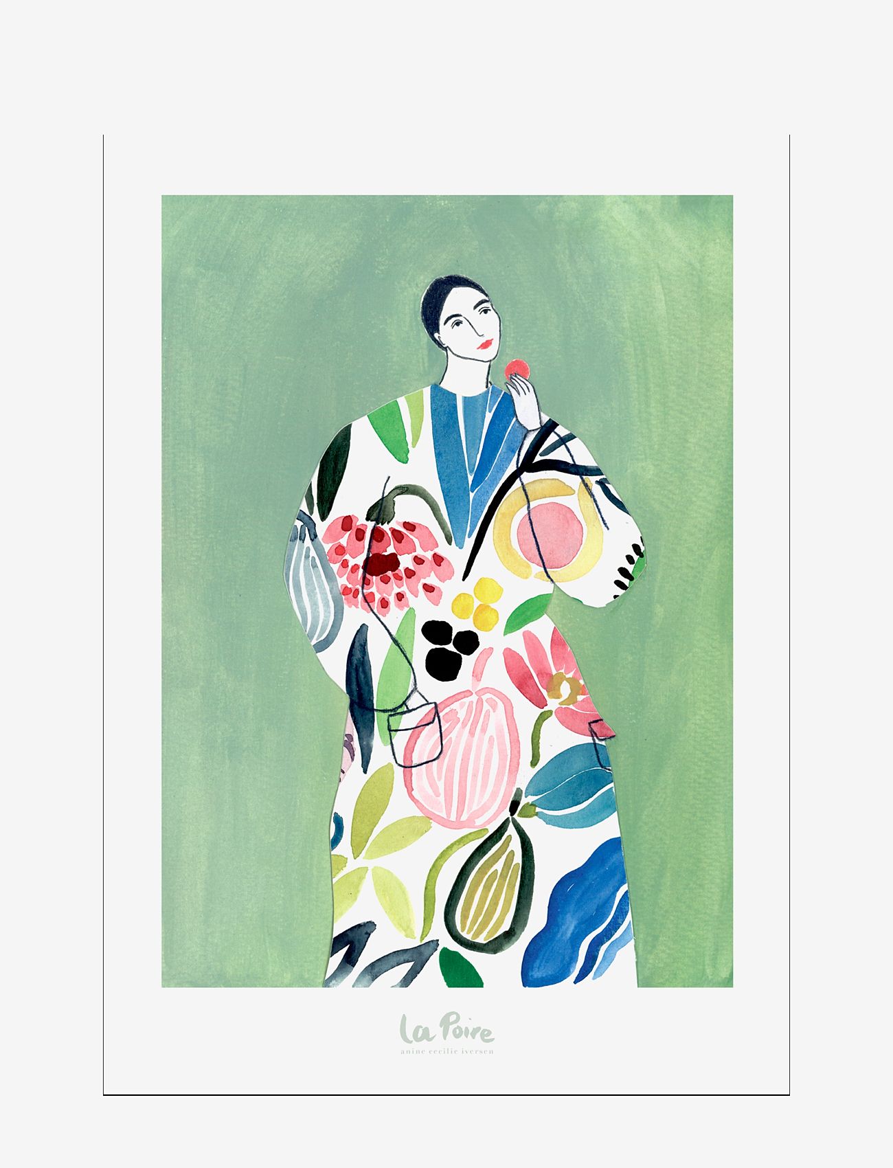 Poster & Frame - Pear Coat - multi - 0