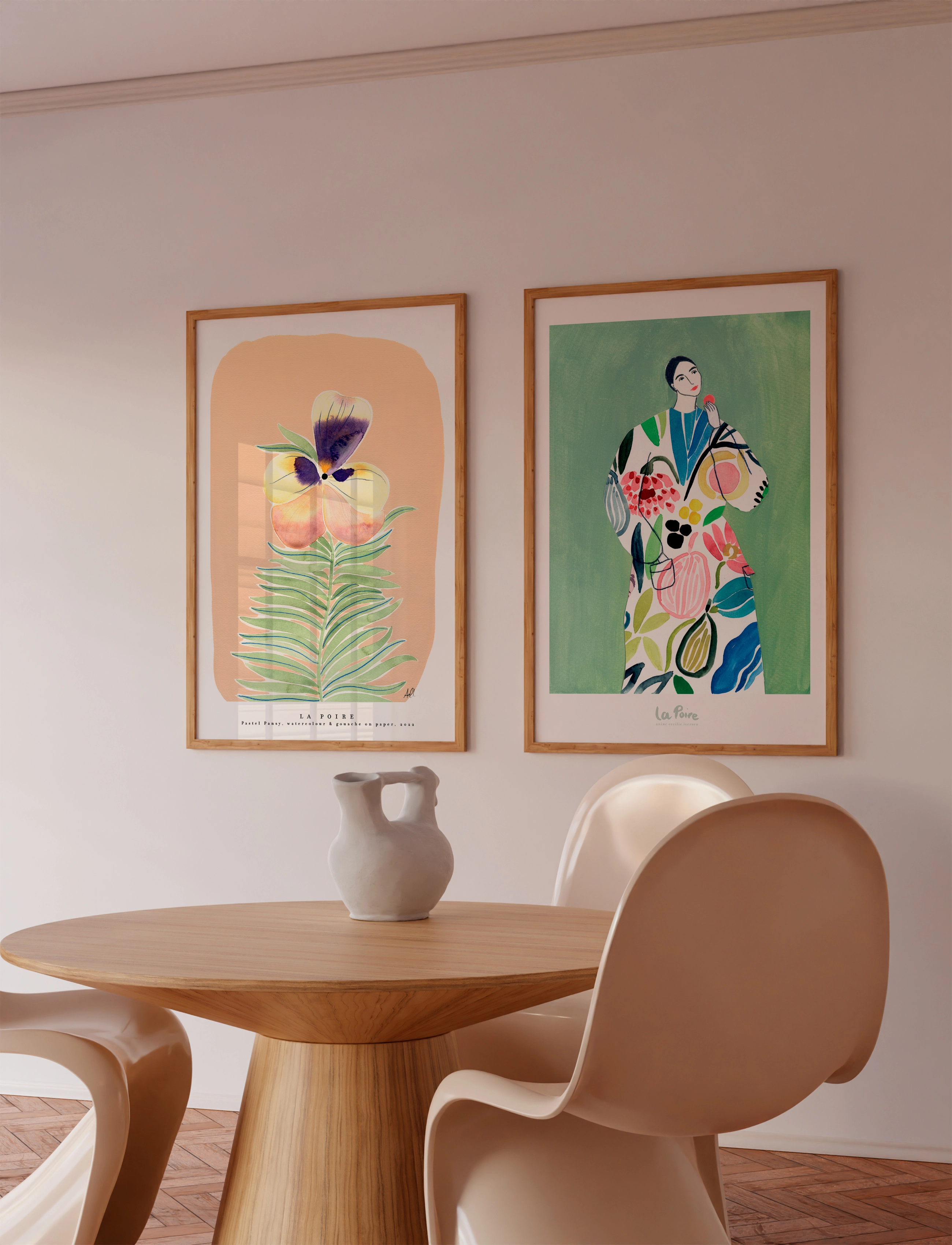 Poster & Frame - Pear Coat - multi - 1
