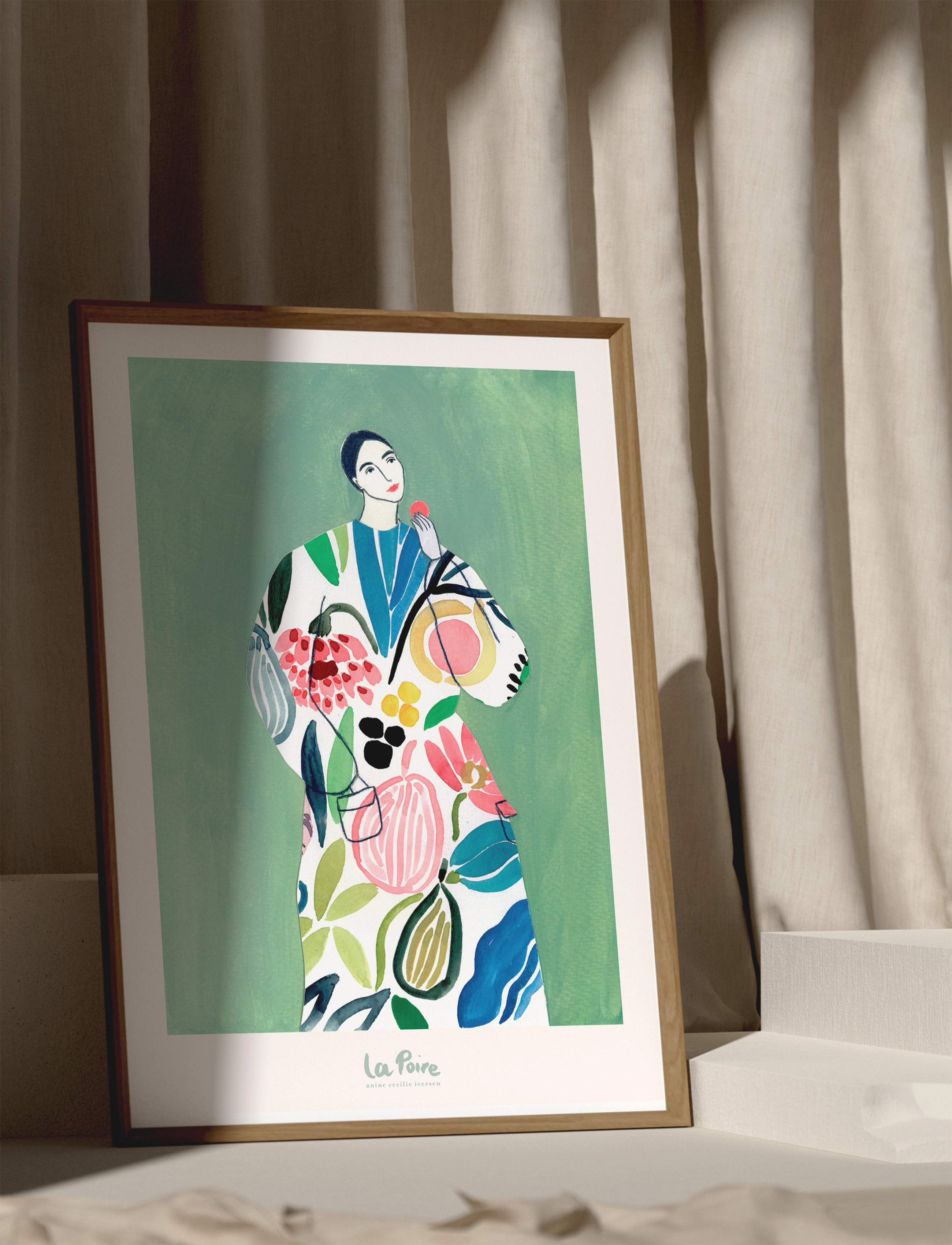 Poster & Frame - Pear Coat - multi - 2