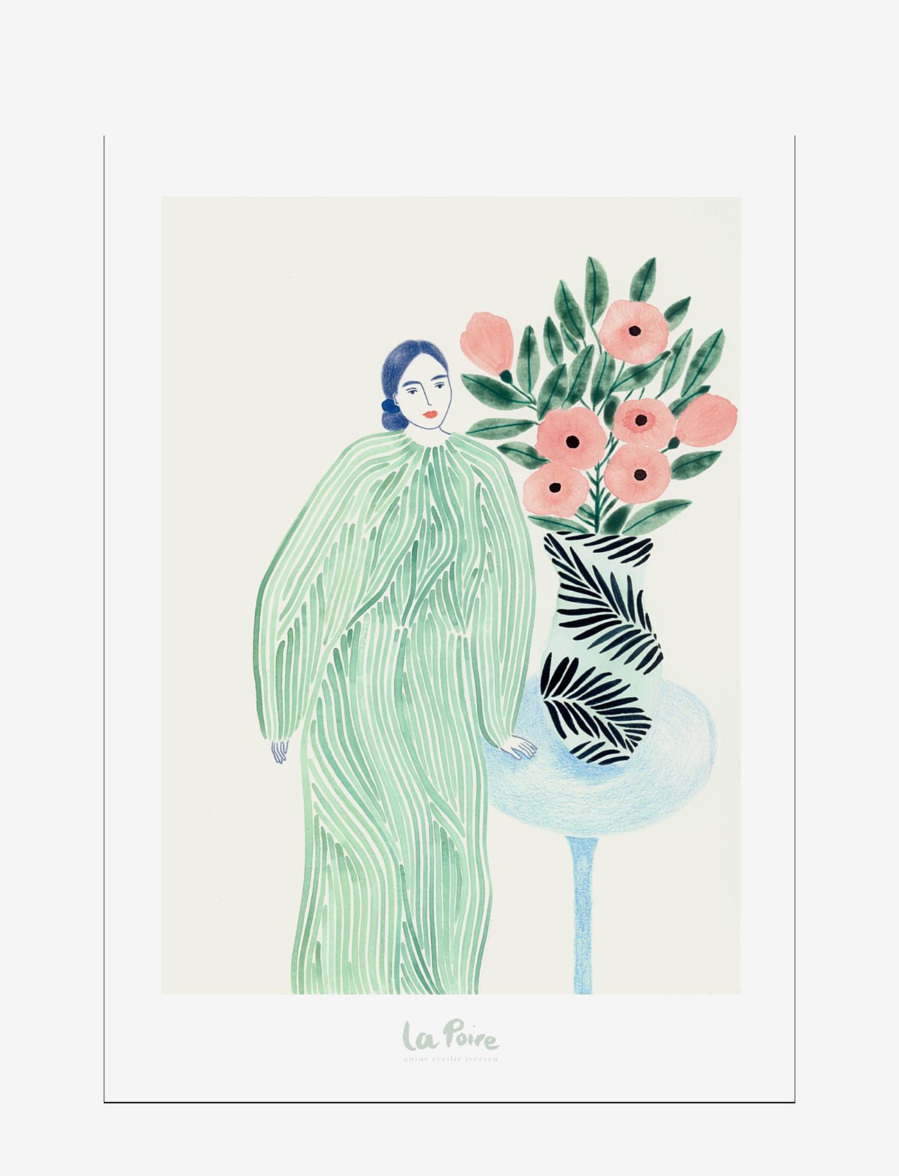 Poster & Frame - Poppy Pause - multi - 0