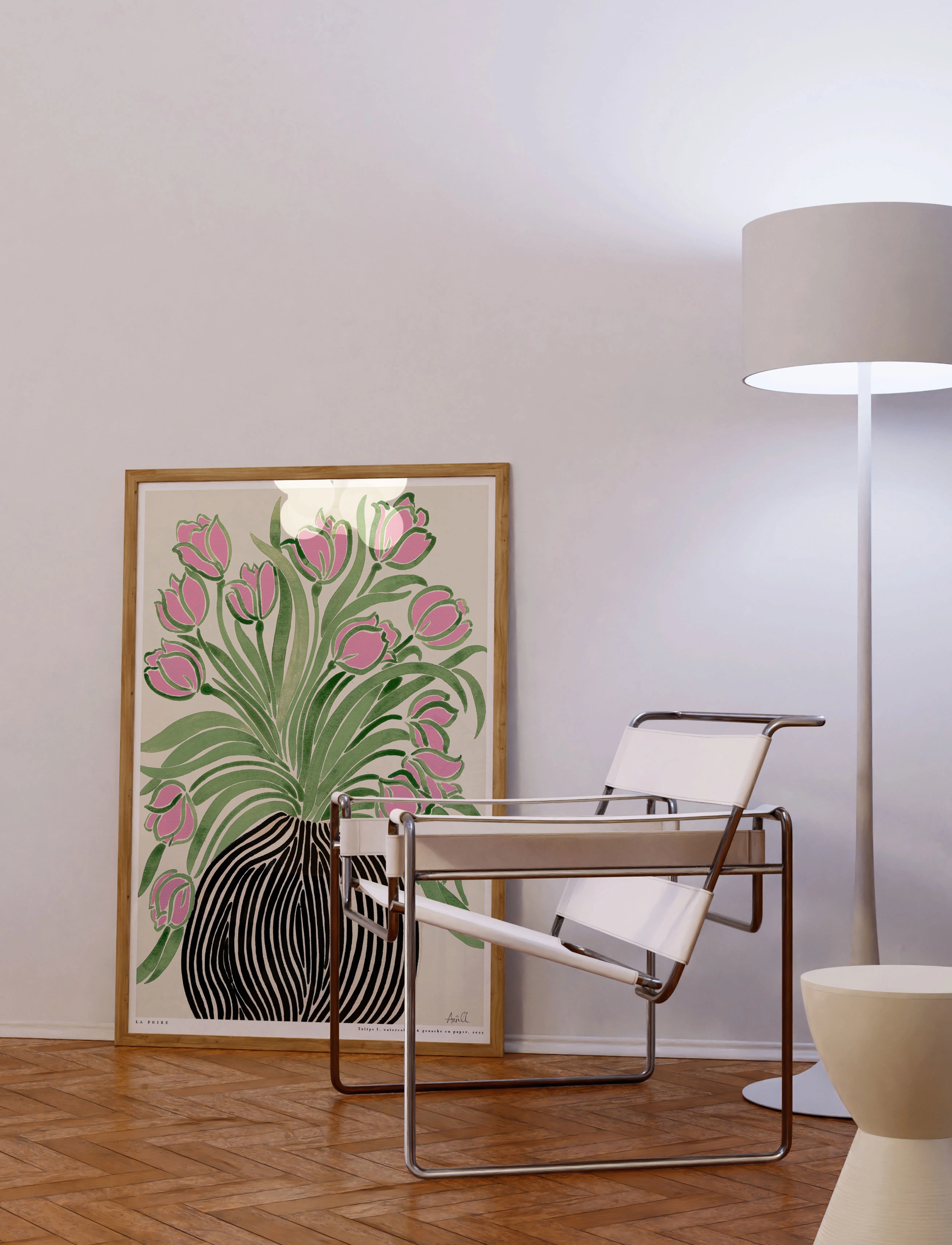 Poster & Frame - La Poire - Tulips 1 - botanik - multi - 3