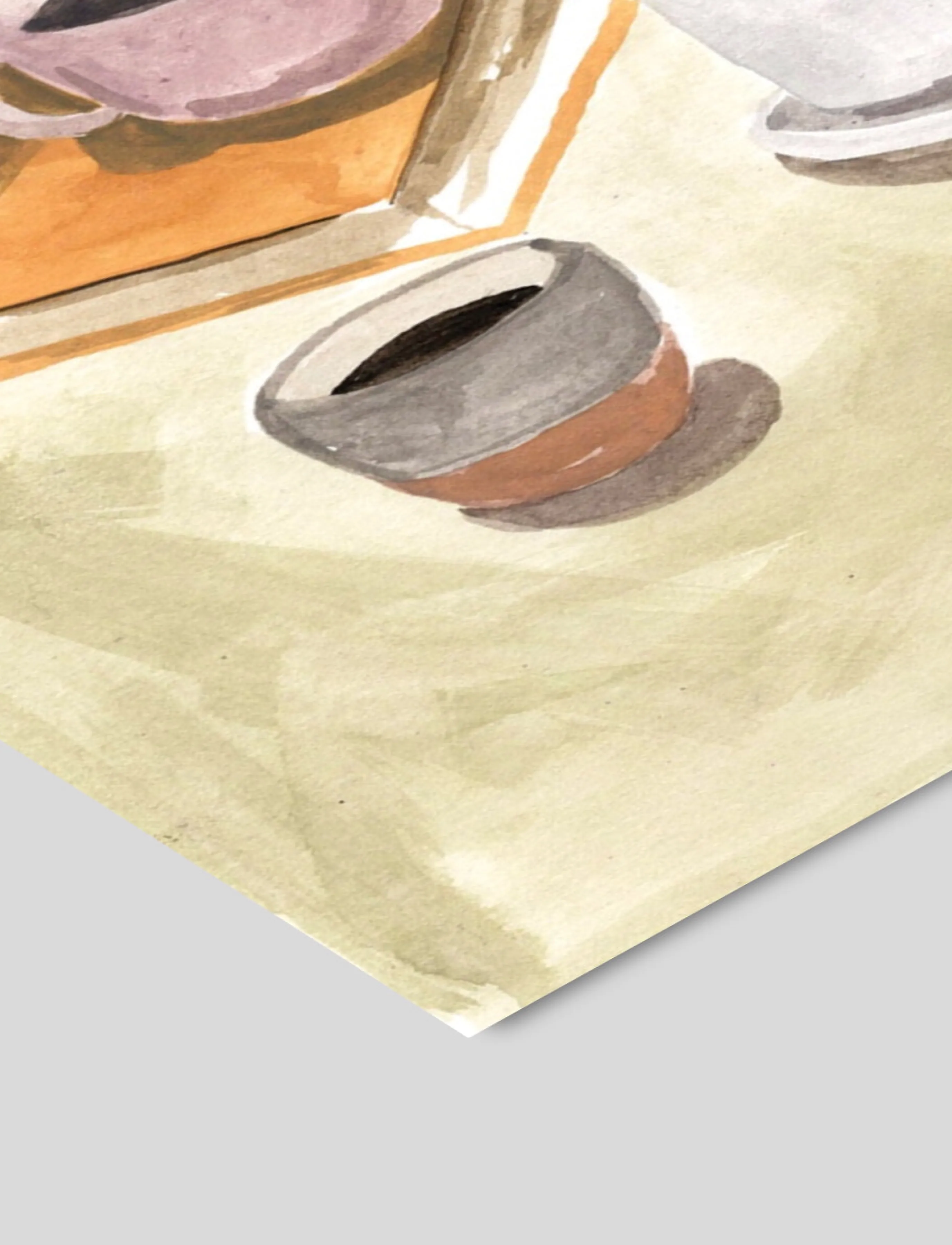 Poster & Frame - Breakfast Table - illustrationer - multi-coloured - 2