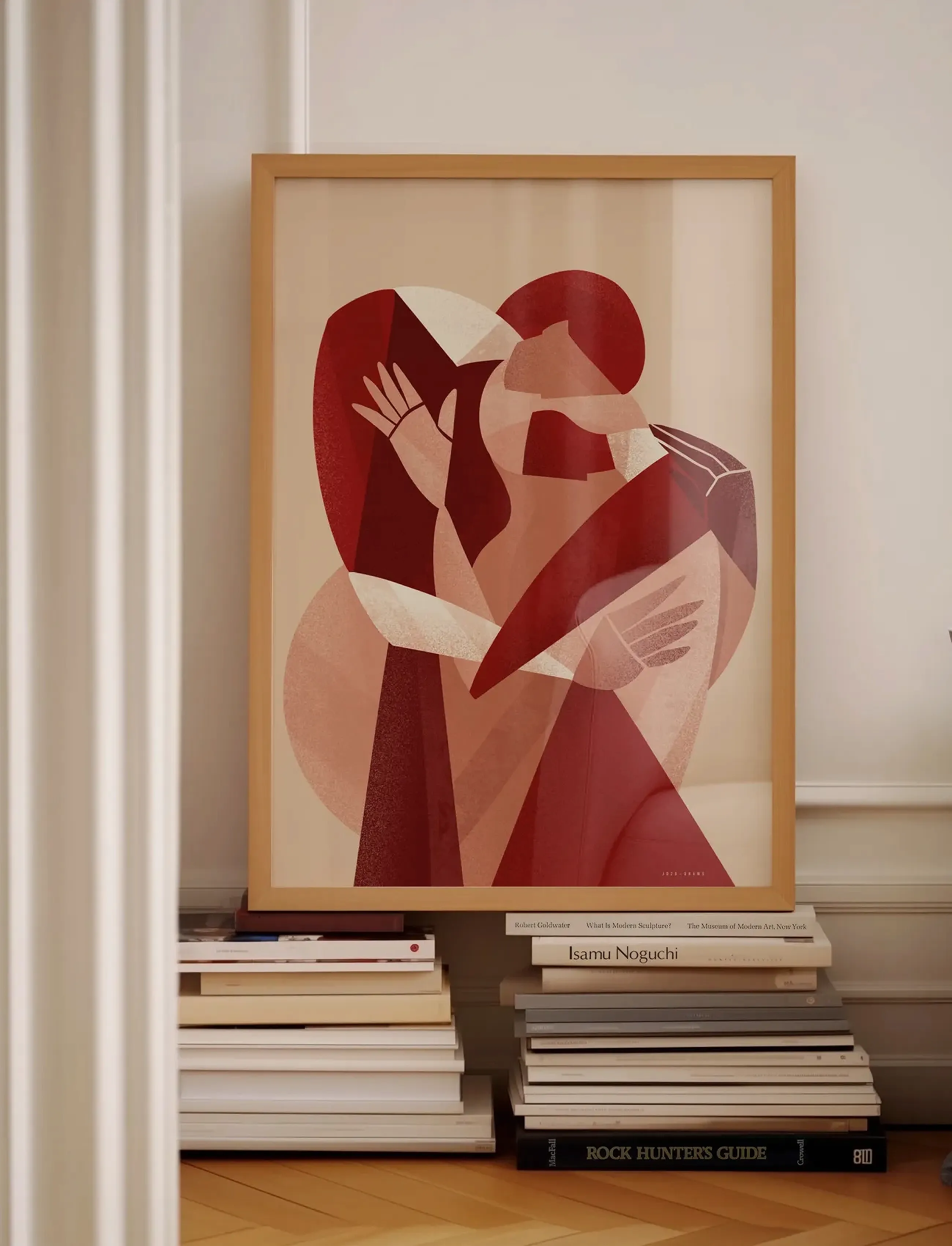 Poster & Frame - Jdzo Draws - Lovers - illustrasjoner - brown - 2