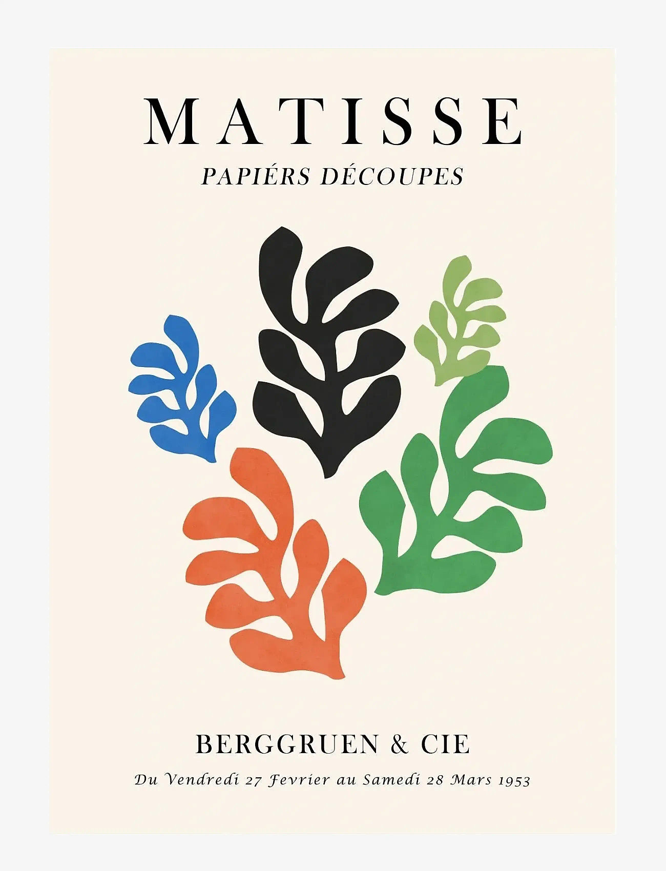 Poster & Frame - Vitor Costa - Matisse floral Poster 7 - illustrations - multi - 1