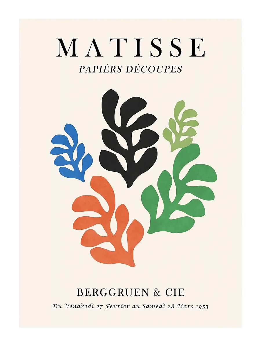 Poster & Frame - Vitor Costa - Matisse floral Poster 7 - illustrationen - multi - 1