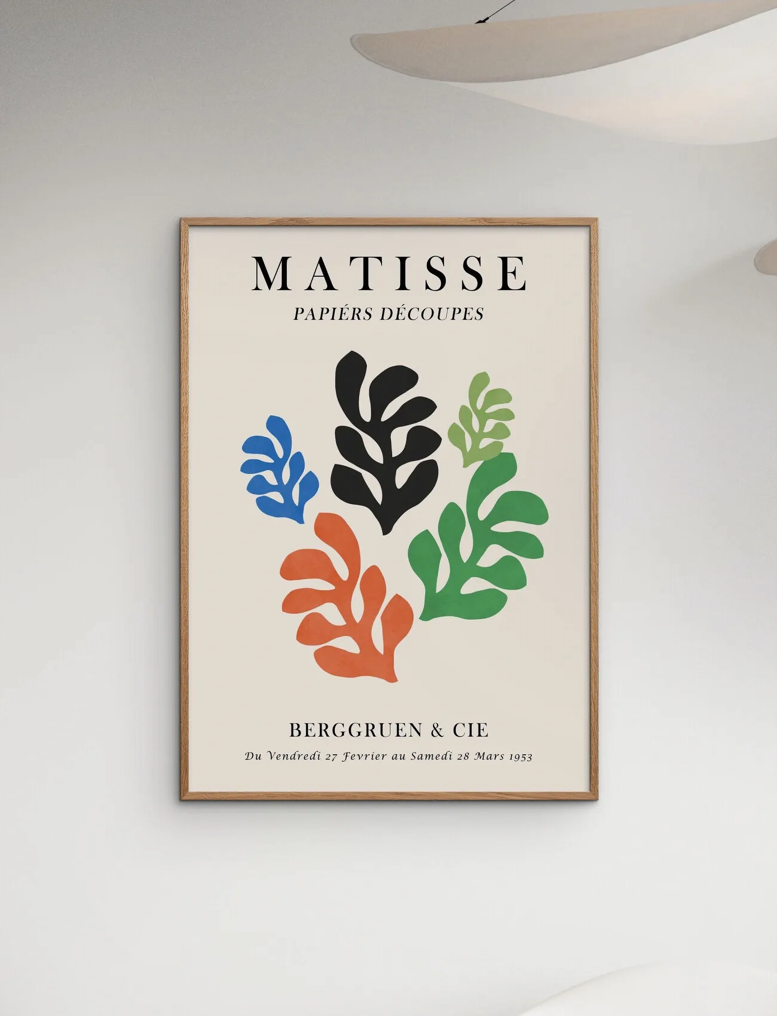 Poster & Frame Vitor Costa Matisse Floral 7, 70X100 cm, Posters, Mehrfarbig/gemustert - Illustrations, Homeware