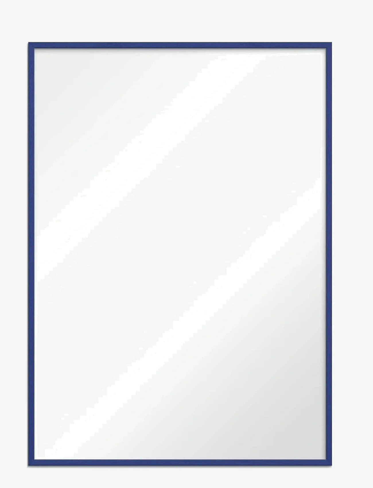 Poster & Frame - Blue Wood Mirror - vægspejle - blue - 0