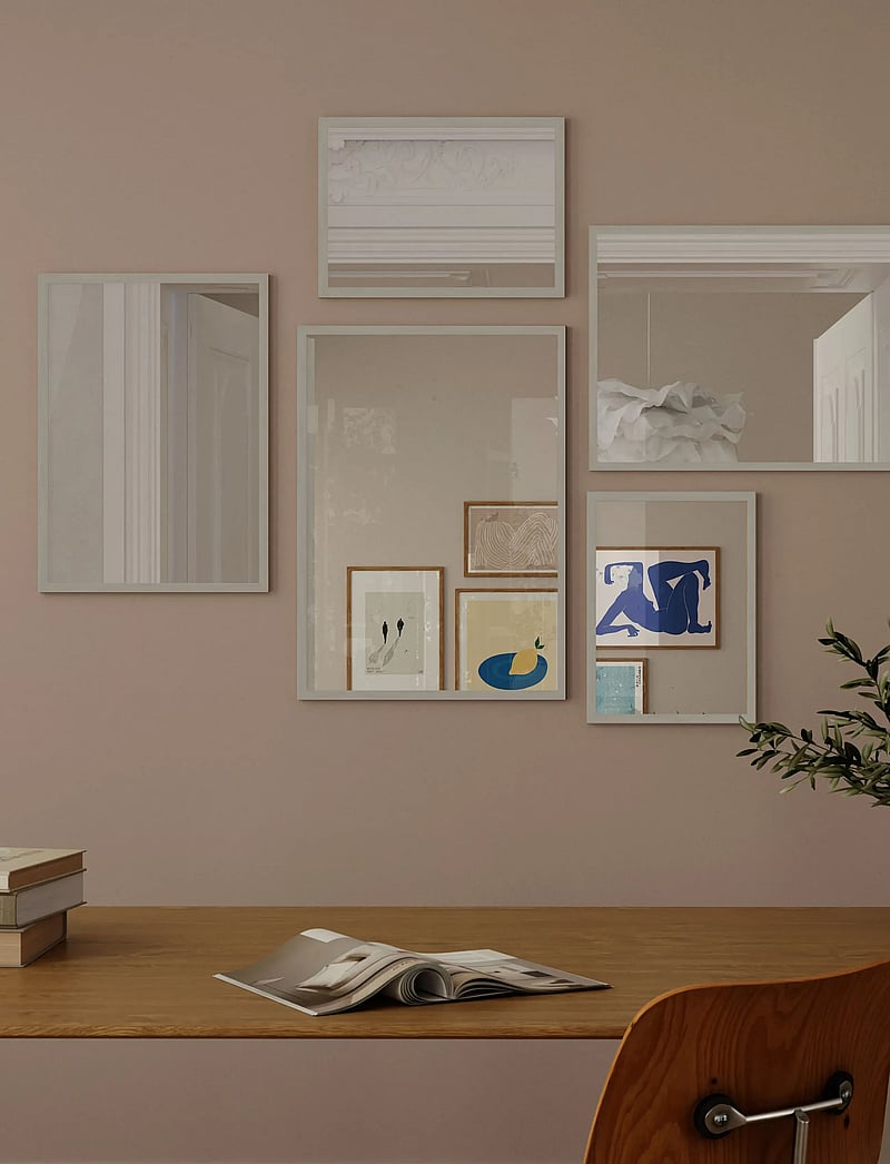 Poster & Frame - Cashmere Wood Mirror - seinapeeglid - cashmere - 2