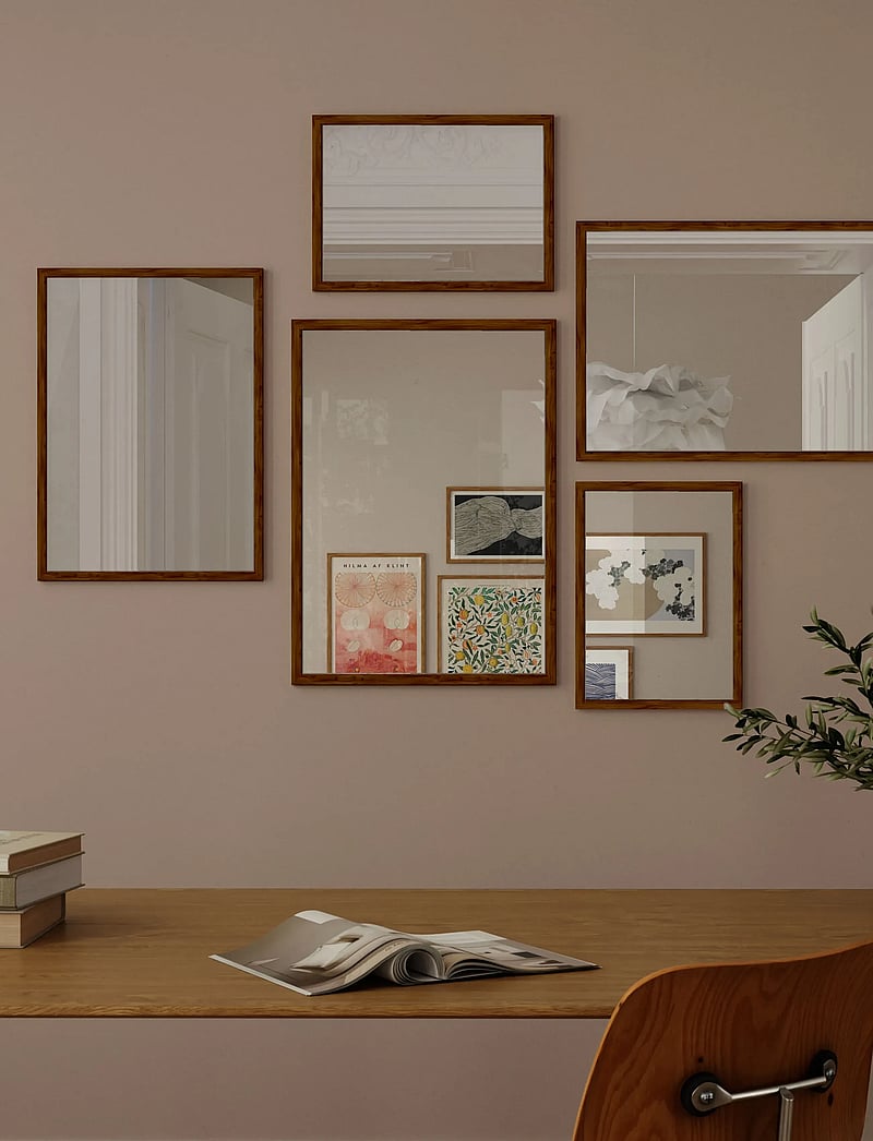 Poster & Frame - Dark Oak Mirror - wandspiegel - dark oak - 2