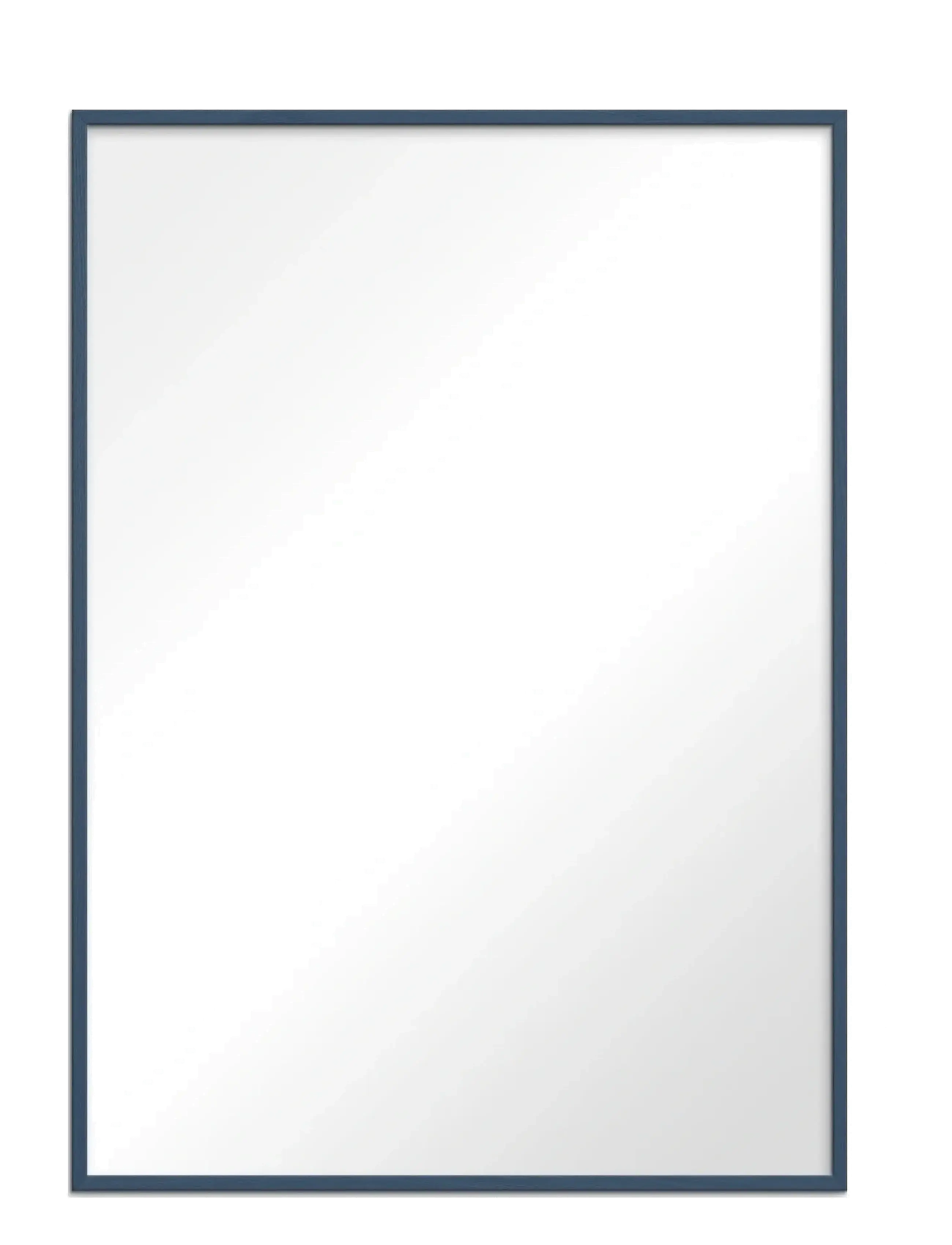 Indian Teal Wood Mirror - INDIAN TEAL