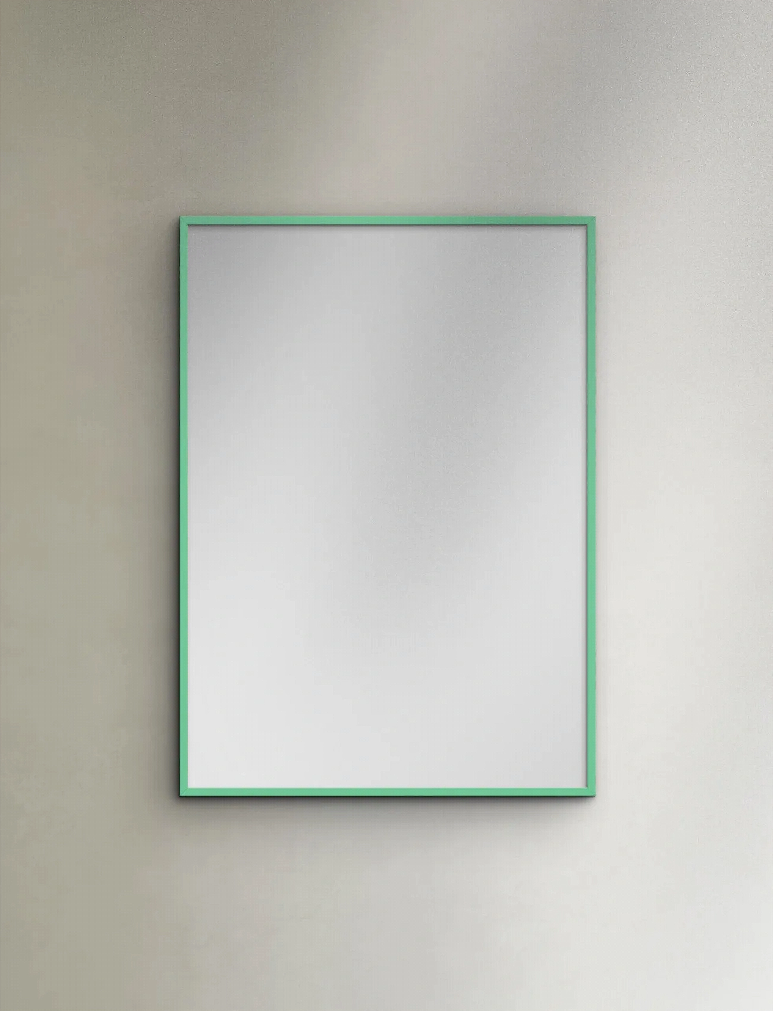Poster & Frame Mint Wood Mirror, 50X70 cm, Mirrors, Grün - Wall Homeware