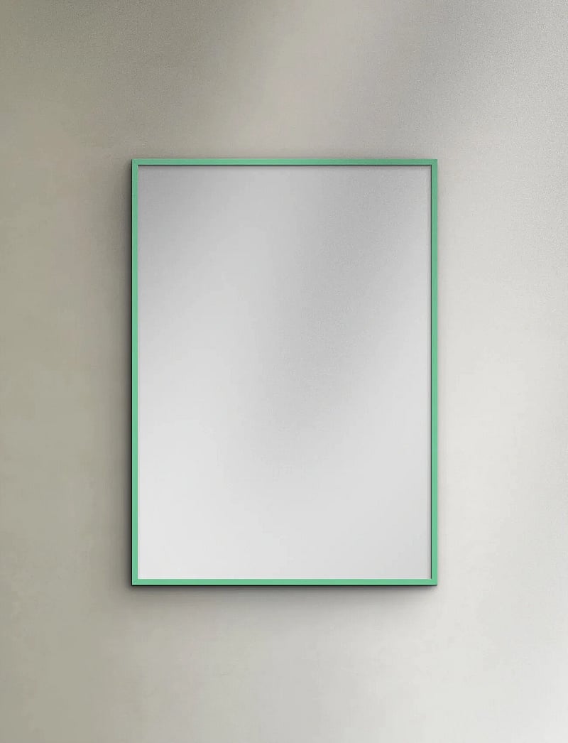 Poster & Frame - Mint Wood Mirror - seinapeeglid - mint green - 0