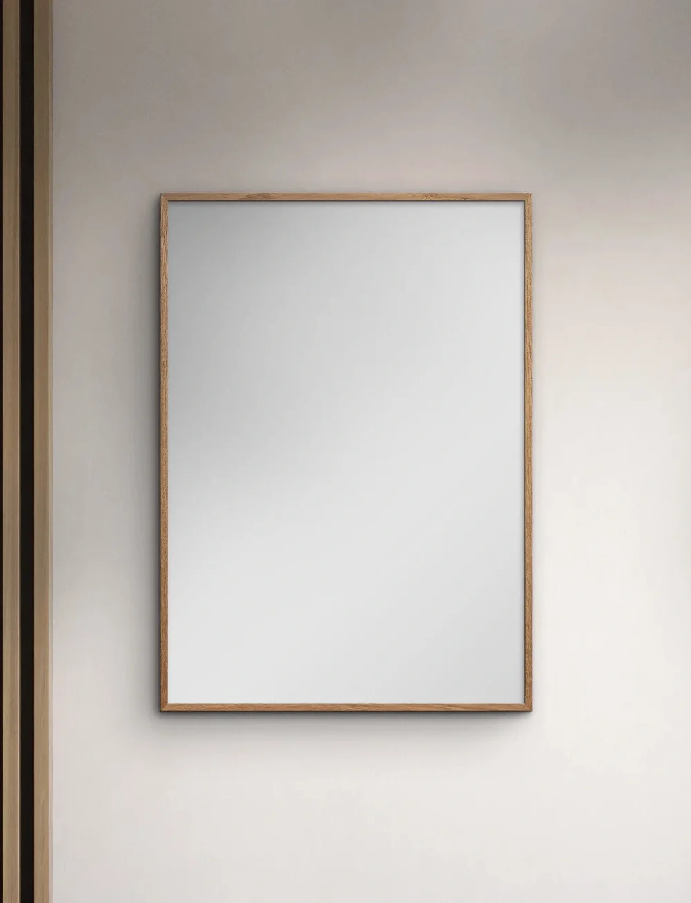 Poster & Frame - Nature Oak Mirror - nach preis einkaufen - oak - 1