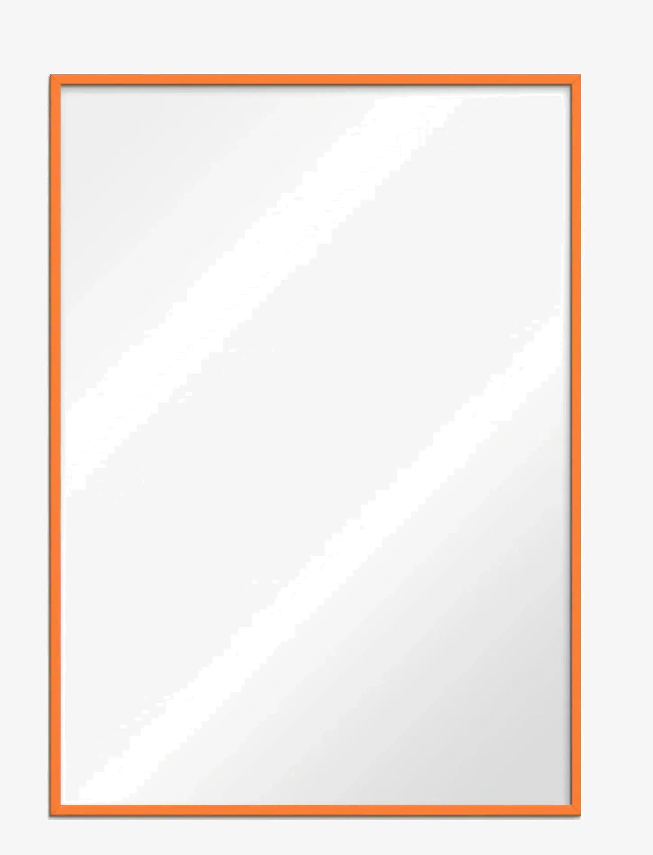 Poster & Frame - Orange Wood Mirror - osta hinna alusel - orange - 0