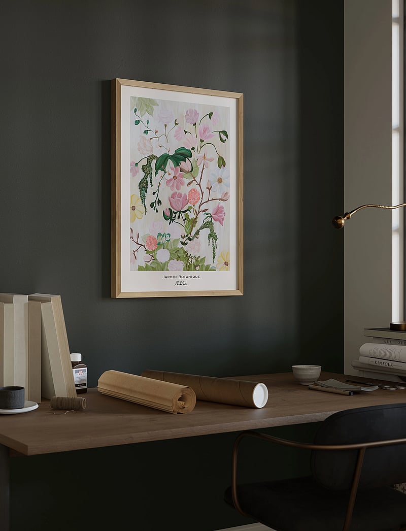 Poster & Frame - Morais Artworks - Jardin Botanique - botanik - multi - 0