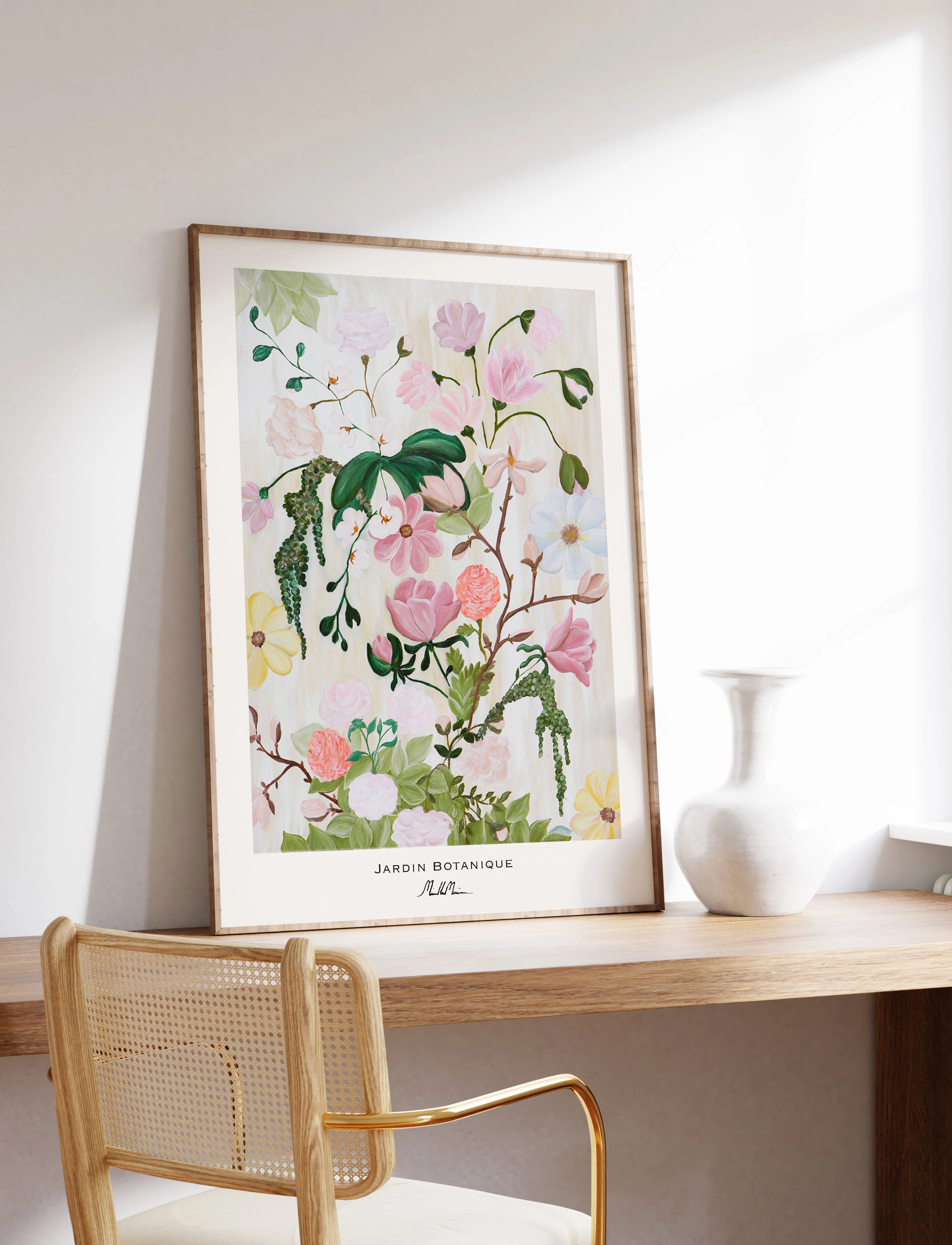 Poster & Frame - Morais Artworks - Jardin Botanique - botanisk - multi - 2