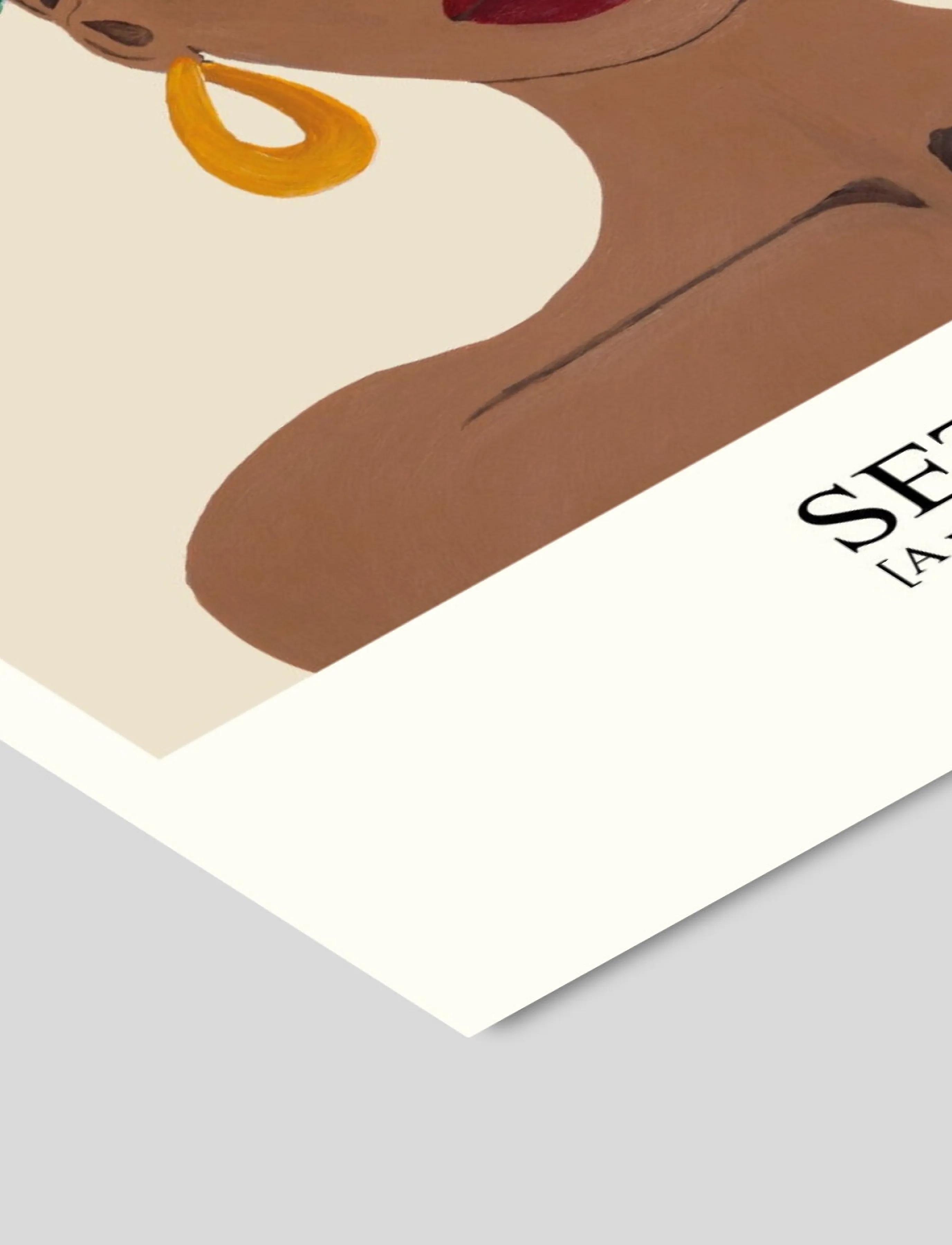 Poster & Frame - Sethunya - warm - illustrationer - multi-coloured - 2