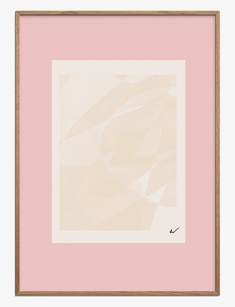 Poster & Frame - N. Atelier - Rouge I - graafilised mustrid - multi - 1