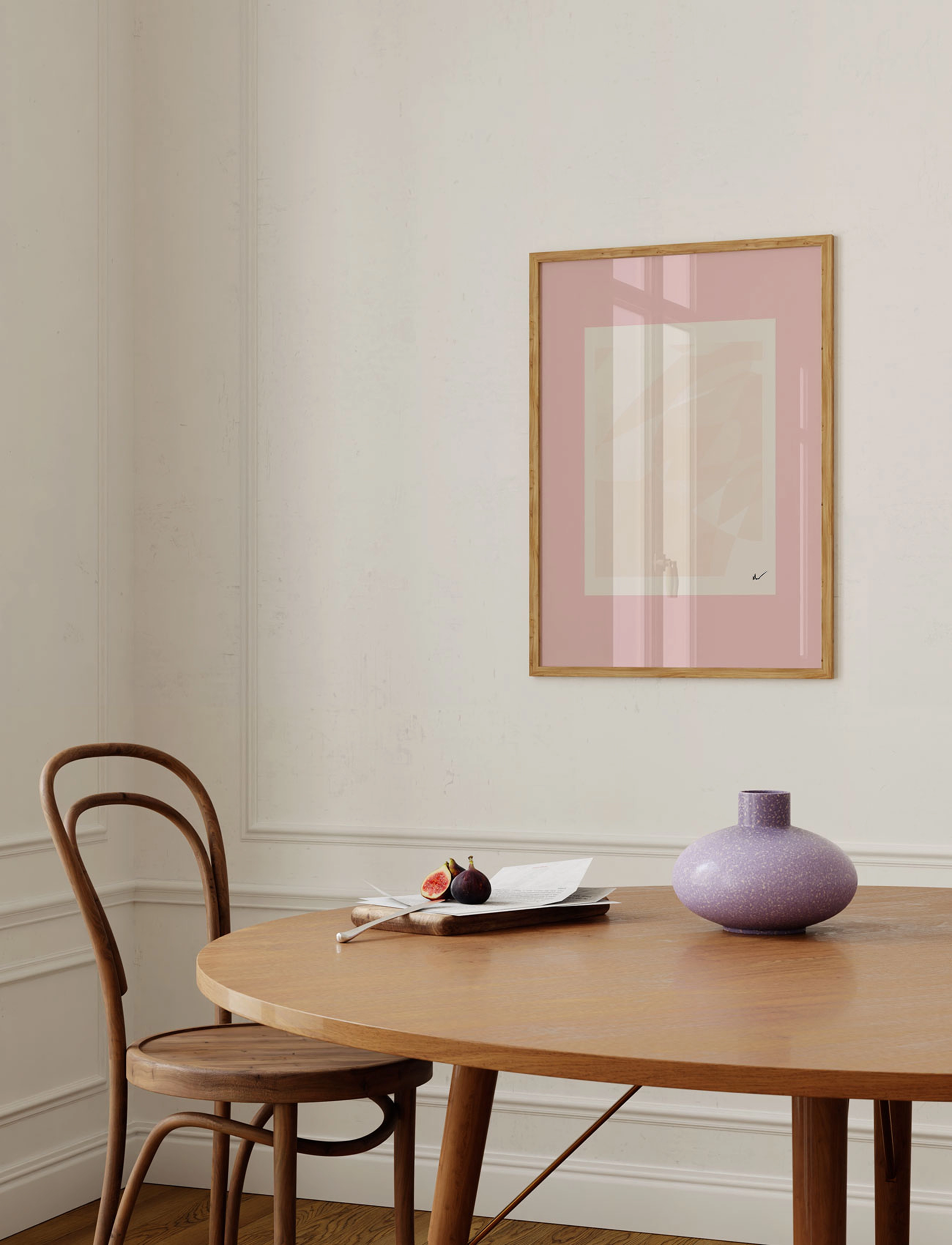 Poster & Frame N. Atelier Rouge I, 50X70 cm, Posters, Mehrfarbig/gemustert - Gallery Walls, Homeware