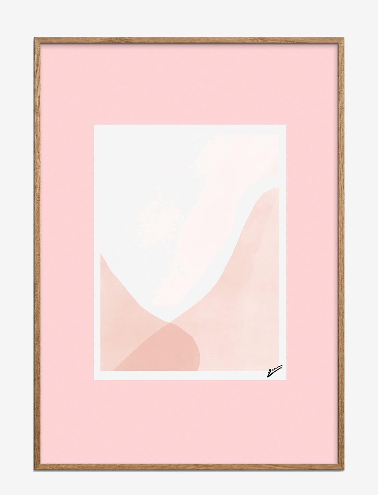 Poster & Frame - N. Atelier - Rouge II - gallery walls - multi - 0