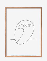 Poster & Frame - Chouette - illustrations - multi-colored - 0